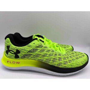 New Under Armour Flow Velociti Wind 2 Running Shoes Volt Green Men's Size 10.5.